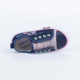 331156-11 Кеды для девочки син-роз фото №4