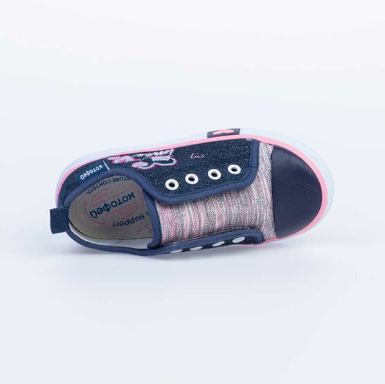 331156-11 Кеды для девочки син-роз фото №4