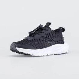 644503-14 Летние кроссовки сеточкой для мальчики черный