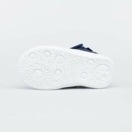 221098-11 Босоножки текстильные для девочки светло-синий фото №3