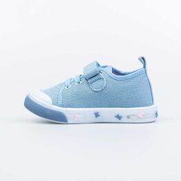 331221-11 Кеды с LED-подсветкой на подошве для девочки голубой фото №2