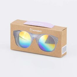 03813045-40 Детские очки с прозрачной оправой для девочки прозрачный фото №2