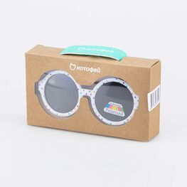 03813046-40 Детские очки Горошек для девочки разноцветный фото №2