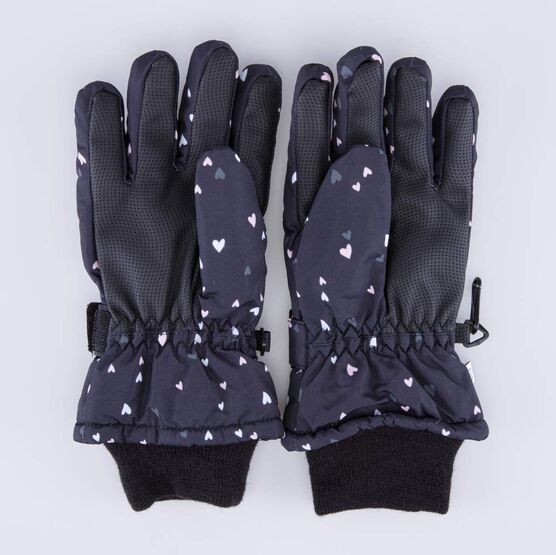 07822252-40 Мембранные перчатки на зиму для девочки для девочки черный фото №2