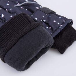 07822252-40 Мембранные перчатки на зиму для девочки для девочки черный фото №4