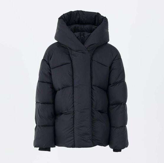 07857071-40 Черная зимняя куртка для девочки для девочки черный