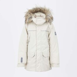 07857072-40 Зимняя куртка-парка молочный для девочки молочный