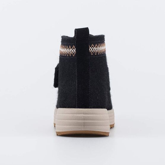 857016-42 Женские короткие валенки Арктик черный для девочки черный фото №5
