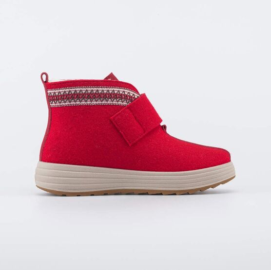 857016-43 Женские короткие валенки Арктик красный для девочки красный фото №2