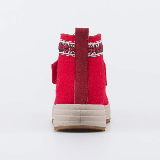 857016-43 Женские короткие валенки Арктик красный для девочки красный фото №5