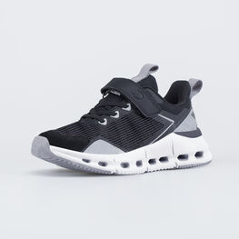 644541-13 Черные кроссовки с повышенной амортизацией для мальчики черный,серый