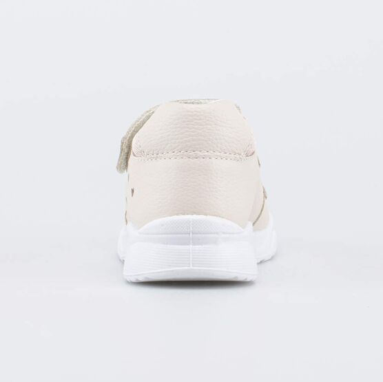 322200-22 Кожаные сандалии на липучках Сердечки для девочки бежевый фото №5