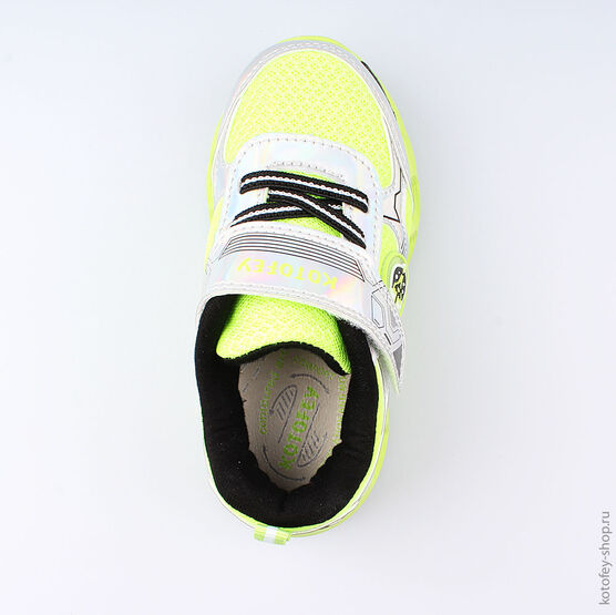 344186-73 Кроссовки для мальчики бел-сал фото №4