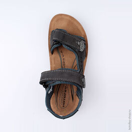 722015-72 Сандалии для мальчики светло-синий фото №4