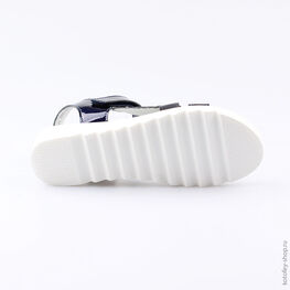 722012-22 Босоножки для девочки светло-синий фото №3