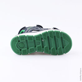 324009-11 Пляжная обувь для мальчики син-зел фото №3