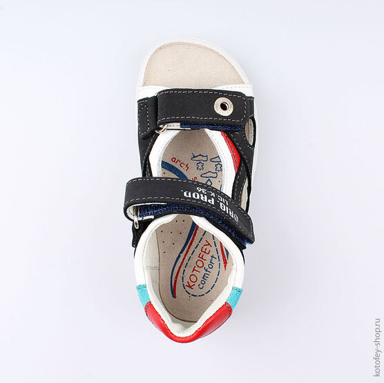 322059-21 Сандалии для мальчики светло-синий фото №4