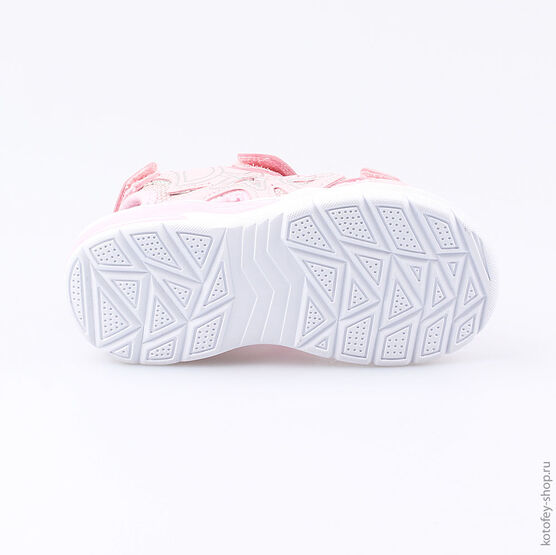 324014-12 Пляжная обувь с LED-подсветкой для девочки розовый фото №3