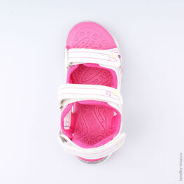 524024-11 Пляжная обувь для девочки бел-фук фото №4