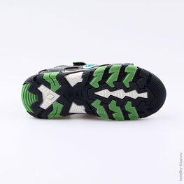 522104-22 Сандалии для мальчики син-зел фото №3