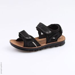722005-71 Сандалии для мальчики чер-сер
