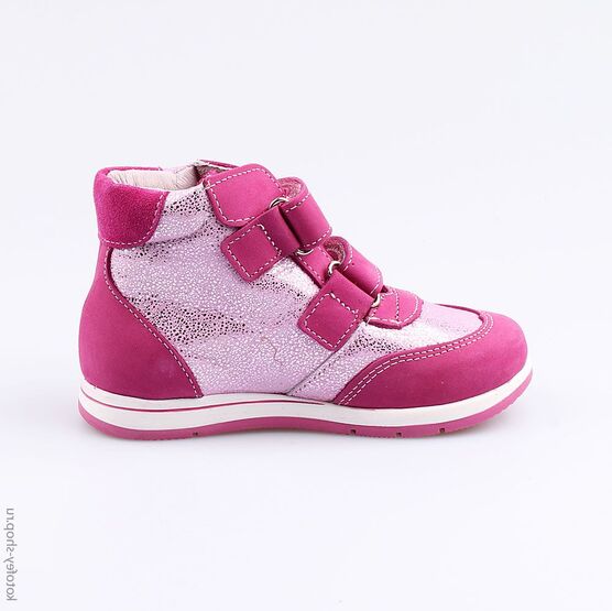 352164-21 Ботинки для девочки фук-роз фото №2