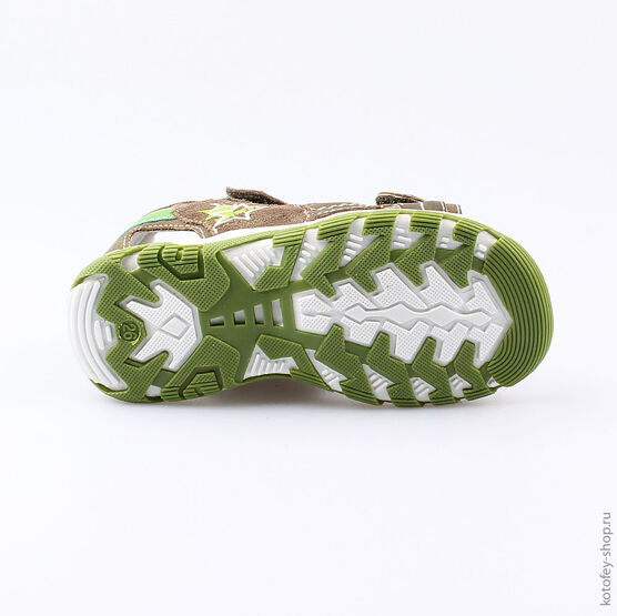 324005-23 Сандалии для мальчики кор-зел фото №3