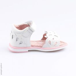 322051-21 Босоножки для девочки белый фото №2