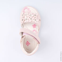 322050-22 Босоножки для девочки розовый фото №4