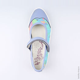 632219-22 Туфли для девочки сиреневый фото №4