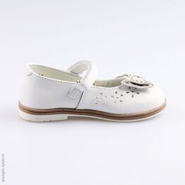 332078-21 Туфли для девочки белый фото №2