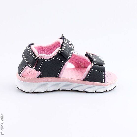 324010-12 Пляжная обувь для девочки син-роз фото №2
