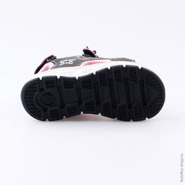 324010-12 Пляжная обувь для девочки син-роз фото №3