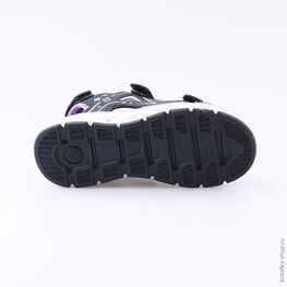 524024-13 Пляжная обувь для девочки син-сир фото №3