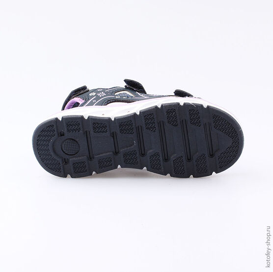 524024-13 Пляжная обувь для девочки син-сир фото №3