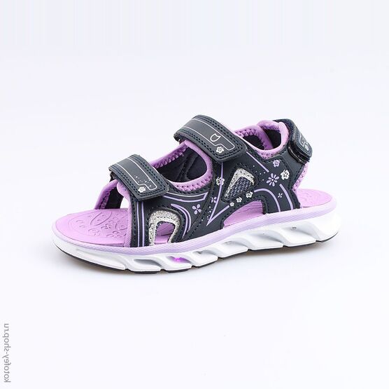 524024-13 Пляжная обувь для девочки син-сир