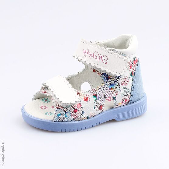 122118-21 Босоножки для девочки гол-цве