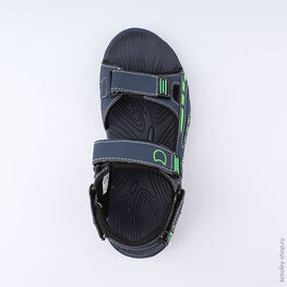 723010-16 Пляжная обувь для мальчики син-зел фото №4