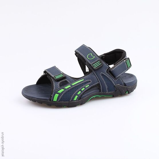 723010-16 Пляжная обувь для мальчики син-зел