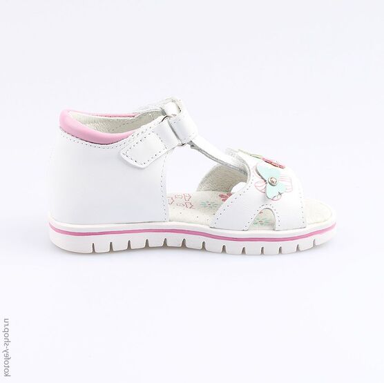 322069-21 Босоножки для девочки белый фото №2