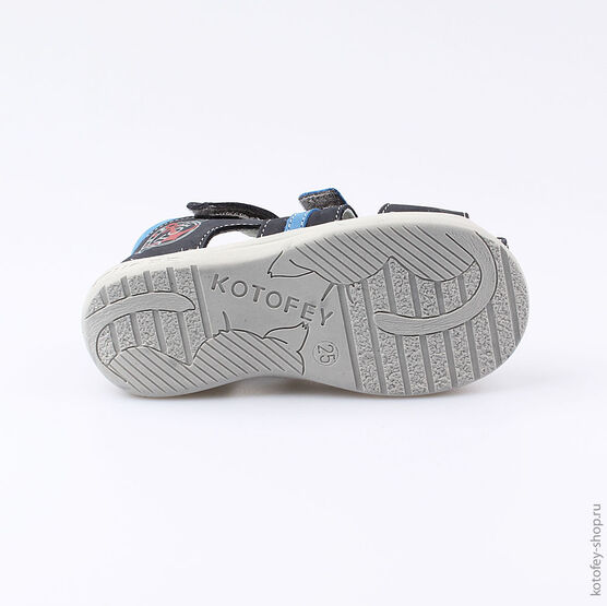 322073-22 Сандалии для мальчики светло-синий фото №3