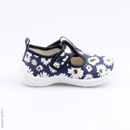 231111-12 Текстильная обувь для девочки светло-синий фото №2