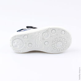 231111-12 Текстильная обувь для девочки светло-синий фото №3