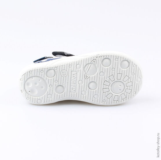 231111-12 Текстильная обувь для девочки светло-синий фото №3