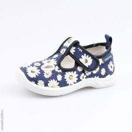 231111-12 Текстильная обувь для девочки светло-синий