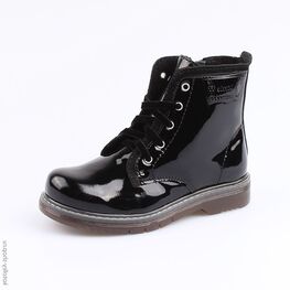 552109-31 Ботинки для девочки черный