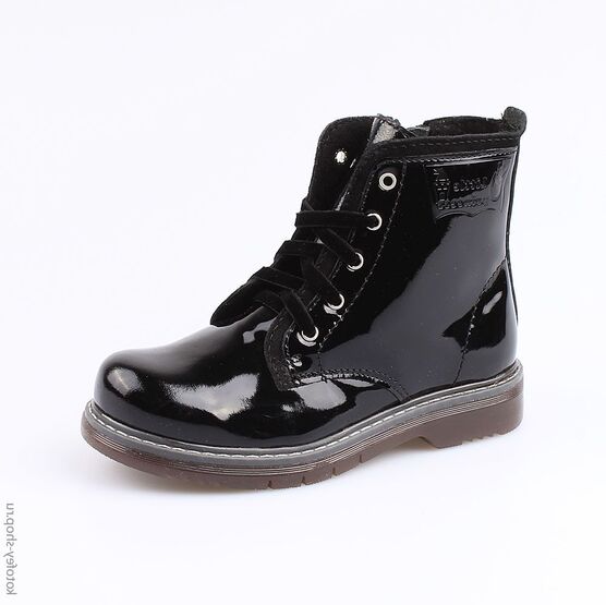 552109-31 Ботинки для девочки черный