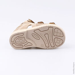122117-22 Сандалии для мальчики бежевый фото №3
