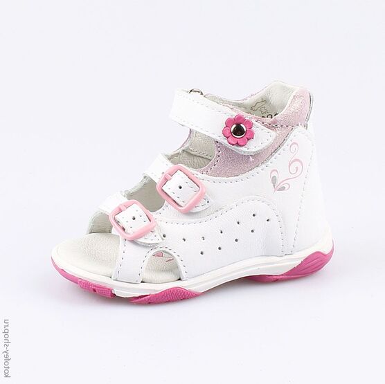 022061-24 Босоножки для девочки бел-фук