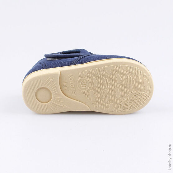 031051-71 Текстильная обувь для мальчики светло-синий фото №3